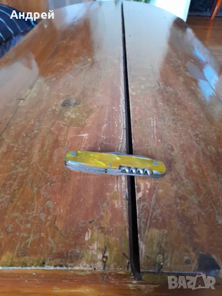 Стар джобен нож,ножче,ножка #89, снимка 1