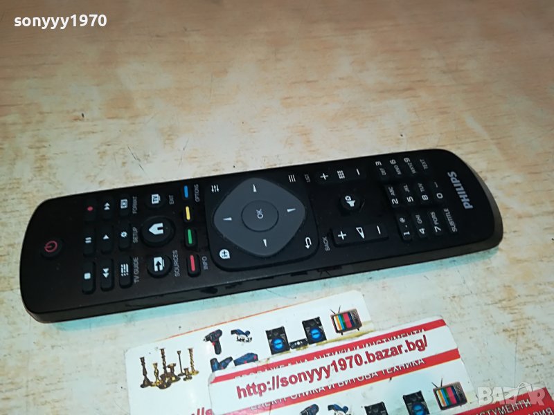 PHILIPS TV REMOTE 1201231146, снимка 1