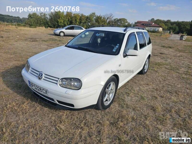 VW Golf Variant 1.9 90, снимка 4 - Автомобили и джипове - 50890268