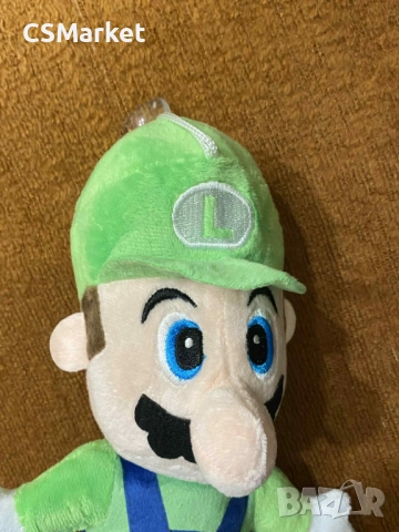 Luigi Plushie/Плюшен Луиджи, снимка 4 - Плюшени играчки - 52072261