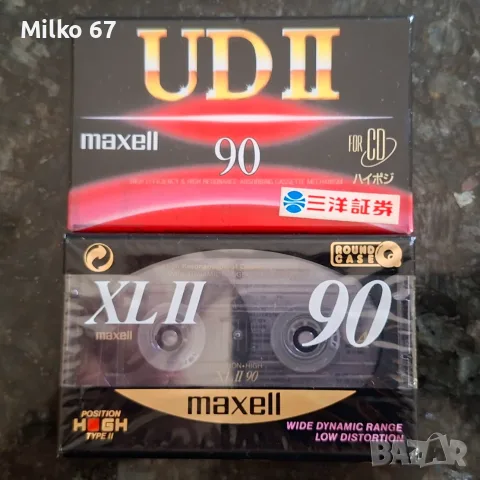 Лот 2 бр. нови Maxell (Chrome) (90 min) 20 €