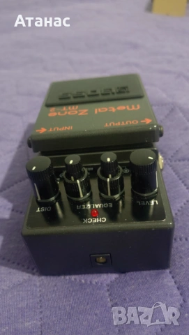 Ефект за китара- Boss MT-2 Metal Zone, снимка 5 - Китари - 53483770