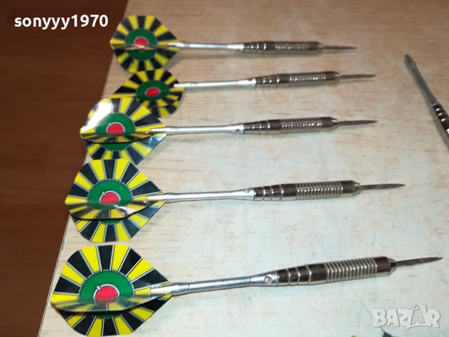 метални стрели за дартс 14бр-внос германия 1106231420M, снимка 5 - Колекции - 41099429