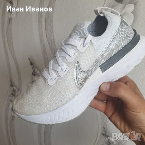 оригинални маратонки  Nike React Infinity Run Flyknit  номер 39 , снимка 10 - Маратонки - 41142859