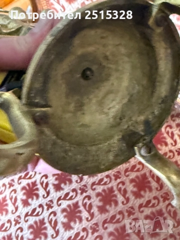 голям стар еврейски свещник ханукия, снимка 5 - Колекции - 52810695