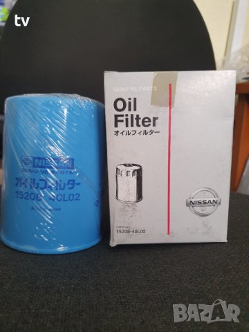 Оригинален Ниссан маслен филтър 15208-40L02 Nissan OEM oil filter