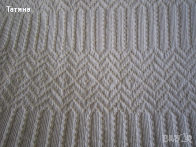 Покривало за спалня  ТЪКАНО СУКНО И  РЪЧНИ ПЛЕТИВА - АВТЕНТИЧНИ, снимка 9 - Декорация за дома - 51632030