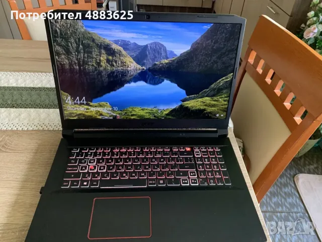 ACER NITRO 5 AN517 / RTX 3060 6GB / 32 RAM / 17.3'' / INTEL i7 10750H