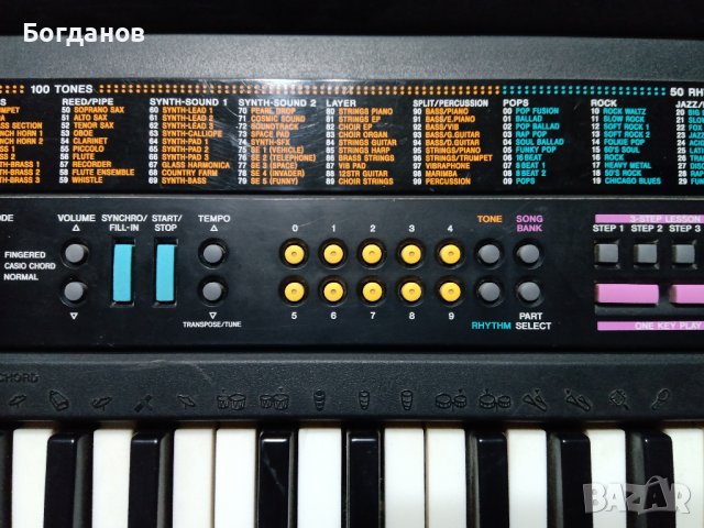 КЛАВИР CASIO CTK-520L KEY LIGHTING SYSTEM 5 ОКТАВИ,61 КЛ. СВЕТЕЩИ, снимка 6 - Синтезатори - 44150563