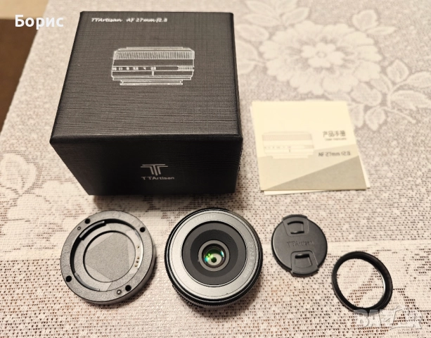 TTArtisan AF 27mm f2.8 за Sony E mount 