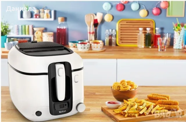 Фритюрник FR 3140 бял, черен, с таймер, снимка 4 - Фритюрници - 49602337