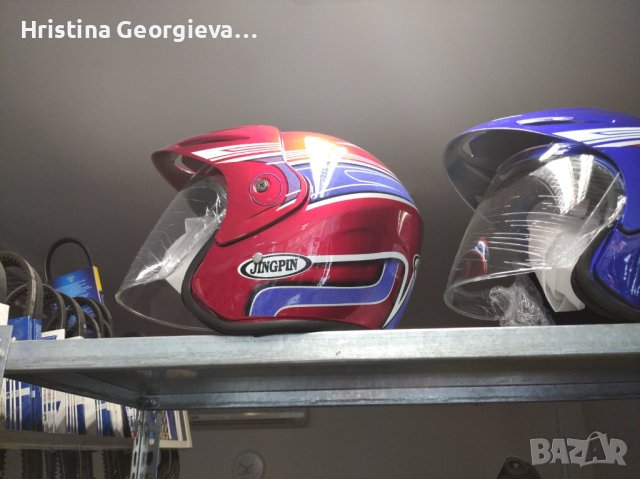 Каска -Скутер, снимка 12 - Аксесоари и консумативи - 22290272
