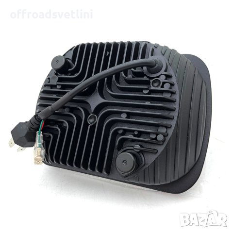 2 БРОЯ LED фарове 200W 4 светлини Фарове за Jeep Cheroke XJ Jeep Wrangler YJ, снимка 3 - Аксесоари и консумативи - 40394075