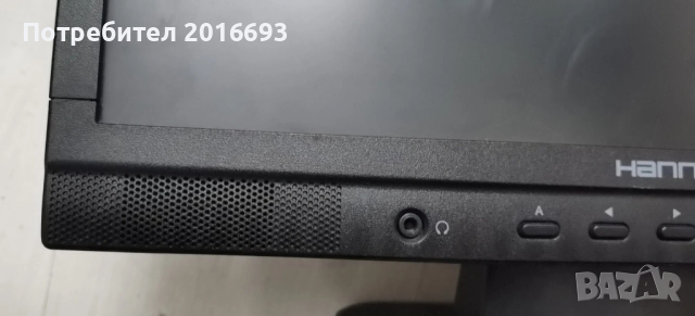 Монитор Hanns.G 17 инча, снимка 5 - Монитори - 53419989