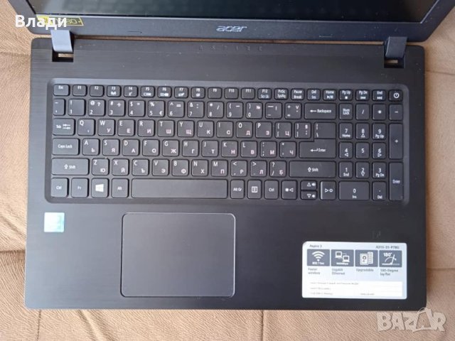 Acer Aspire 3 A315-31 Четириядрен FHD 1TB HDD отлична батерия , снимка 2 - Лаптопи за дома - 44304055