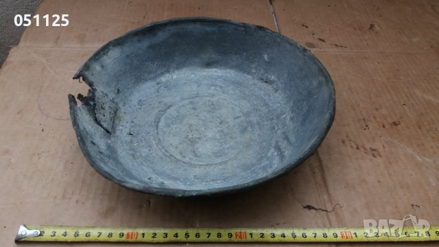 кована възрожденска купа, поднос мед 