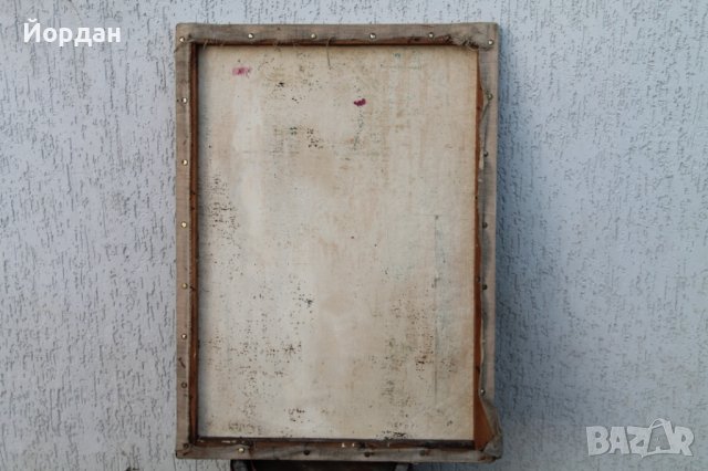 Стара маслена картина /масло-платно/, снимка 10 - Картини - 38628961