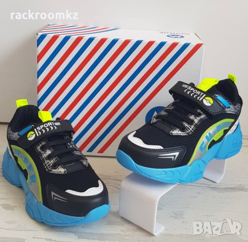 Детски маратонки с лепенка олекотен модел, снимка 2 - Детски маратонки - 36036998