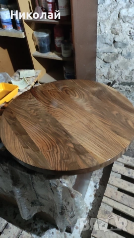 Маса от масив орех, снимка 15 - Маси - 53541669