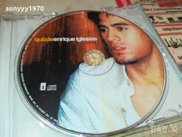 ENRIQUE IGLESIAS CD 1105251830, снимка 2 - CD дискове - 50244083