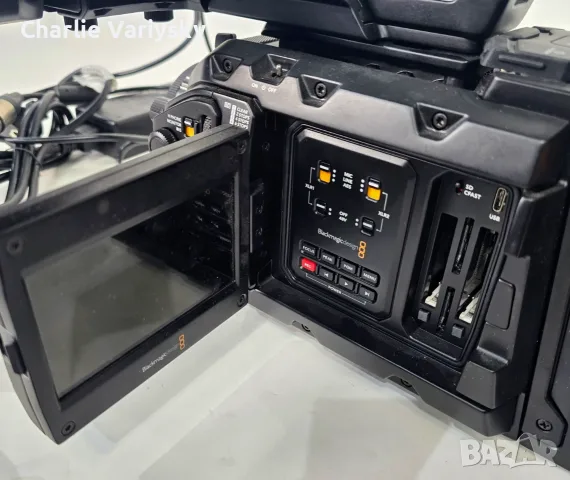 Blackmagic Design URSA Mini Pro G2 4.6K – PL Mount – Пълен професионален комплект, снимка 10 - Камери - 55737587