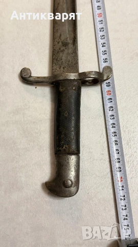 щик, кортик Снайдер оригинал без реставрация , снимка 5 - Антикварни и старинни предмети - 53686015