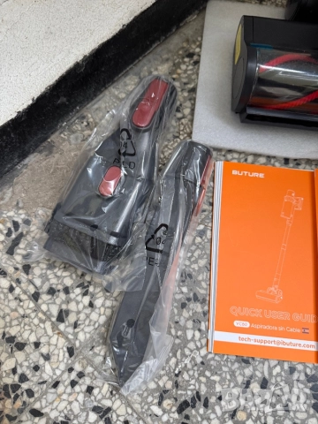 Вертикална Безжична Прахосмукачка BUTURE VC80 55000Pa LED 60Мин Работа!, снимка 4 - Прахосмукачки - 52804262