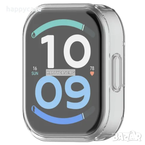 Xiaomi Redmi Watch 6 Active / 6 Lite / 360° Мек силиконов кейс с протектор за екран, снимка 5 - Смарт часовници - 56041510