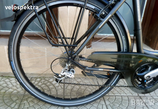 КАЛКХОФ ! 28 цола капли ! Алуминиев- елегантен ! ХЛ размер!, снимка 13 - Велосипеди - 53821110