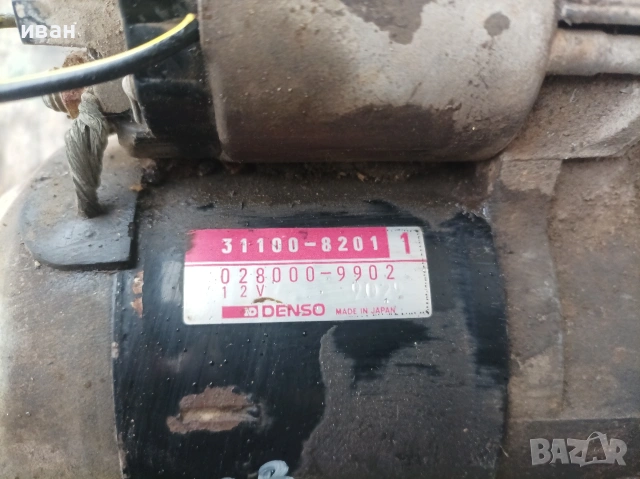 Стартер за Сузуки Балено 1.3 бензин. 98 год., снимка 8 - Части - 53686728