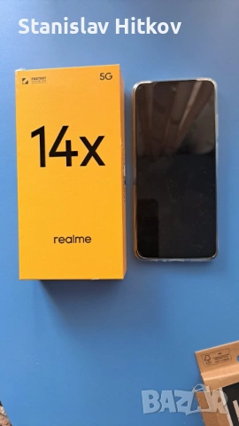 Продавам Нов телефон REALME 14  по 5 G 128 GB / 6 GB RAM, снимка 3 - Други - 53495370