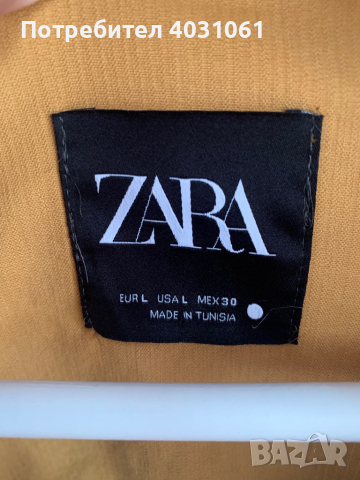 ZARA чисто ново пролетно яке тип риза, снимка 3 - Якета - 44836283