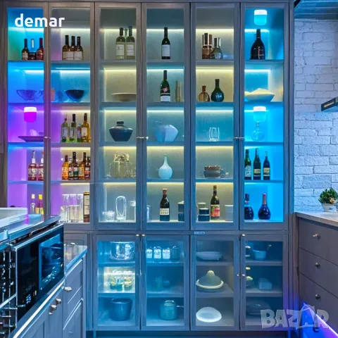 Joyes 2 броя  E14 7W акумулаторни LED крушки, USB-C зареждане, 12-цветни RGB, димируеми,дистанционно, снимка 7 - Крушки - 49284846