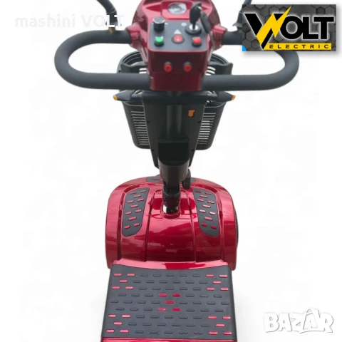 Инвалидна четириколка на ток за възрастни и трудноподвижни хора Volt Electric N2, 24V, 20Ah, снимка 4 - Инвалидни скутери - 51249267