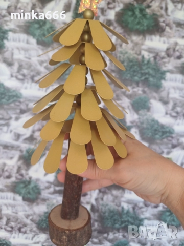 Коледна елхичка, снимка 2 - Декорация за дома - 52863822