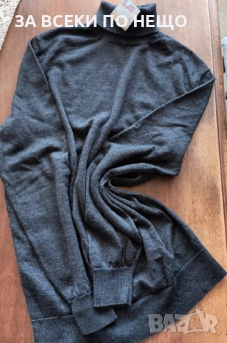 СТАХОТНА ПОЛО БЛУЗА 100 % ВЪЛНА МЕРИНО - ГЕРМАНИЯ, снимка 3 - Блузи - 53474367