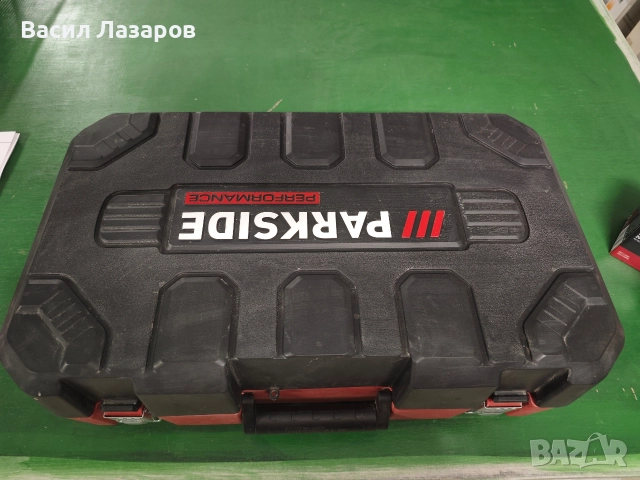 Акомулаторен ъглошлайф PARKSIDE PWSAP 40-LI A1 чисто нов с две батерии и куфар , снимка 5 - Ъглошлайфи - 52835909