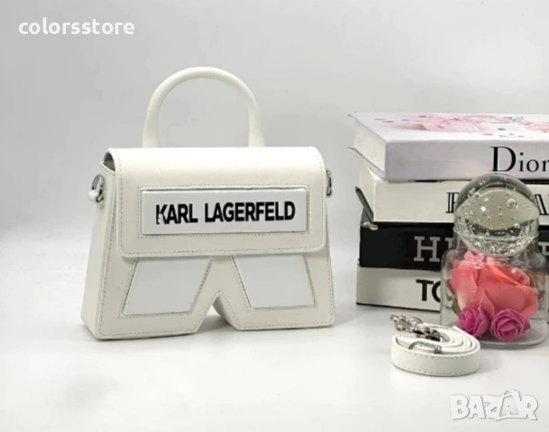 Бяла чанта Karl Legerfeld/SG158b
