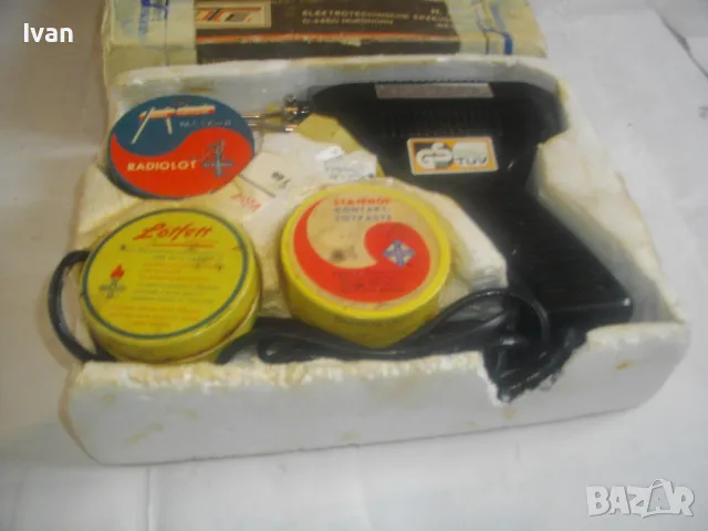 ЗА ЧАСТИ ЗА РЕМОНТ НЕМСКИ ОРИГИНАЛЕН СТАРО КАЧЕСТВО 100W ИНДУКЦИОНЕН ТРАНСФОРМАТОРЕН ЕЛ. ПОЯЛНИК, снимка 5 - Поялници и запояване - 49325652