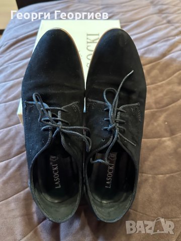 Елегантни обувки, естествен велур, снимка 2 - Дамски ежедневни обувки - 40913191