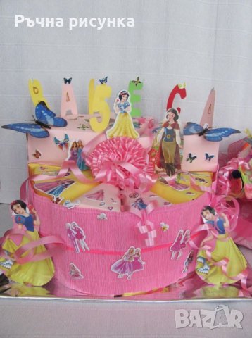 Торти от картон ,всякакви теми ,1лв за парче, снимка 8 - Декорация за дома - 39190052