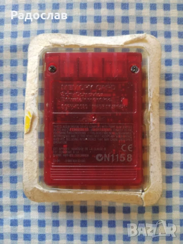 оригинална японска памет карта Сони за плейстейшън 2, снимка 2 - PlayStation конзоли - 51410572