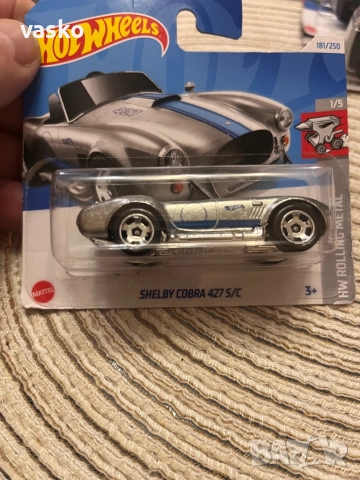 Hotwheels Shelby Cobra, снимка 2 - Колекции - 52806329