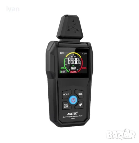 намаление Гайгеров брояч EMF01, За измерване на радиация, Алармира при превишаване на зададените 