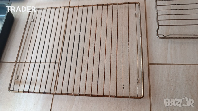 Тава за фурна дълбока плитка , скара решетка за фурна , снимка 4 - Печки, фурни - 50952338