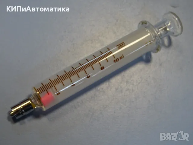 стъклена спринцовка TSFJ TOYO 10CC Hard Glass Syringe Barrel 10ml, снимка 3 - Лаборатория - 49282600