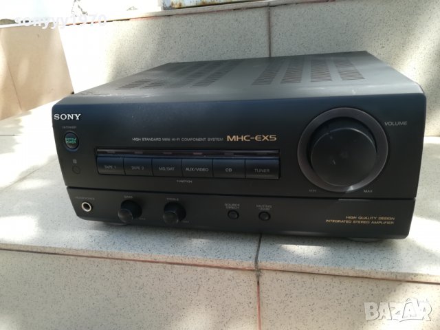 SONY TA-EX5 MADE IN JAPAN 0809211702, снимка 11 - Ресийвъри, усилватели, смесителни пултове - 34068426