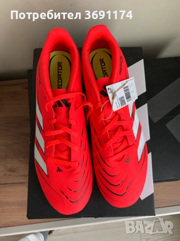 Adidas Predator/Оригинални Адидас футболни обувки/бутонки 44 2/3, снимка 3 - Футбол - 53288873