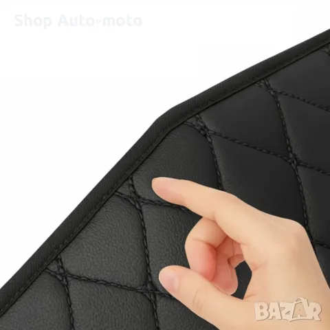 LUX кожен органайзер Automat, Сгъваем, Черен, 40x30x30см, снимка 5 - Аксесоари и консумативи - 49884104
