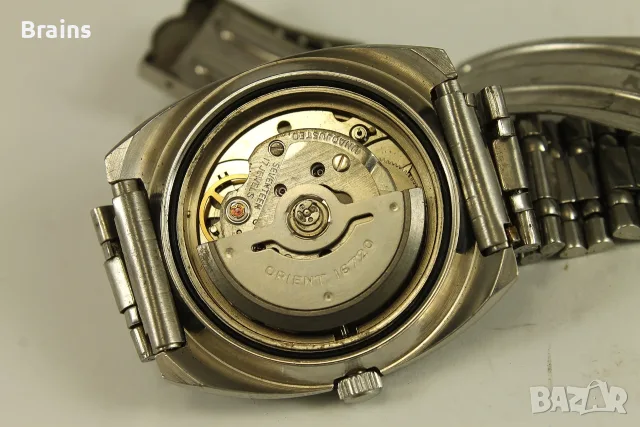 1970's Японски Часовник ORIENT 16720 Автомат Перфектен, снимка 9 - Мъжки - 56328152